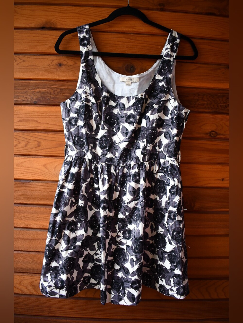 Twenty One Black and White Floral Dress